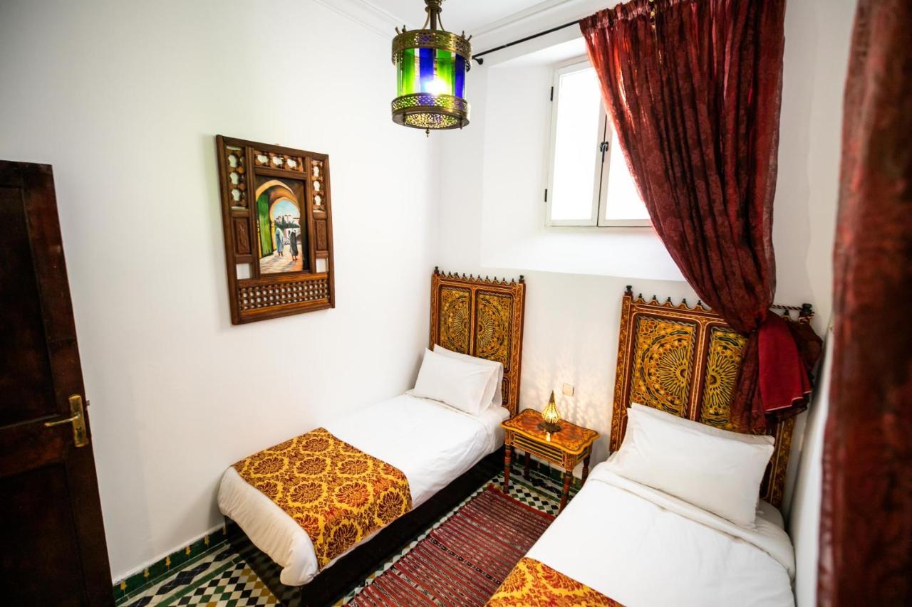 Dar Ben Daoud Avec Piscine Et Terrasse Privee Lejlighed Fez Eksteriør billede