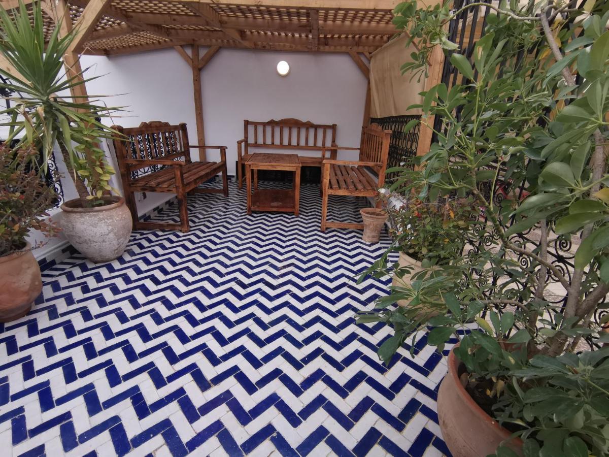 Dar Ben Daoud Avec Piscine Et Terrasse Privee Lejlighed Fez Eksteriør billede