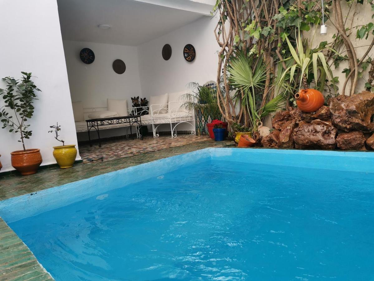 Dar Ben Daoud Avec Piscine Et Terrasse Privee Lejlighed Fez Eksteriør billede